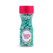 Sugar Pearls Sprinkles mix Turquoise 70g - glutenvrij
